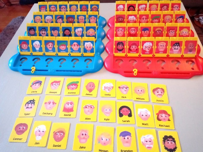 知育ゲーム「Guess Who.」の遊び方