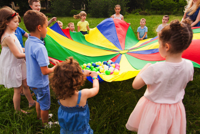 カナダ親子留学中の子どもの様子