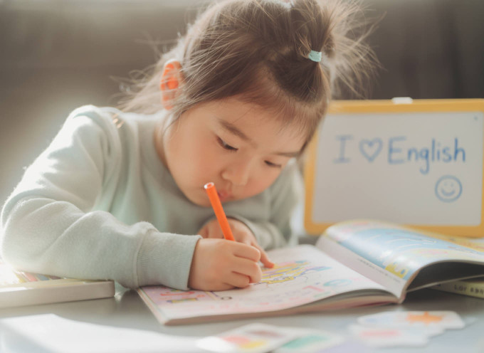 英語が大好きな女の子