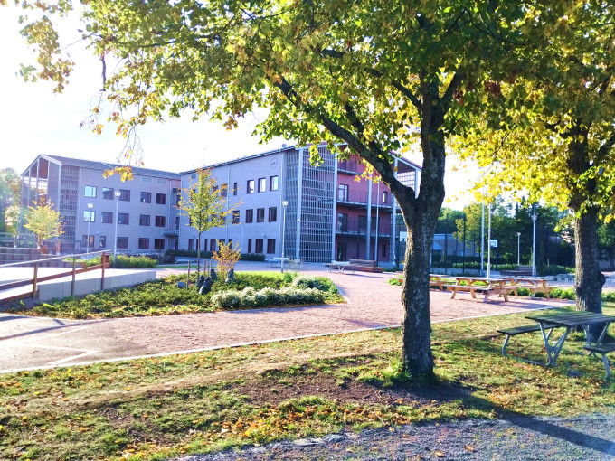 スウェーデンの学校校舎