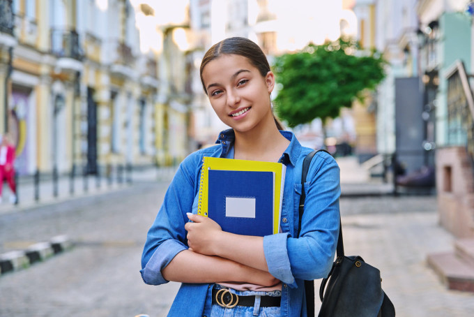 スウェーデンの中学生