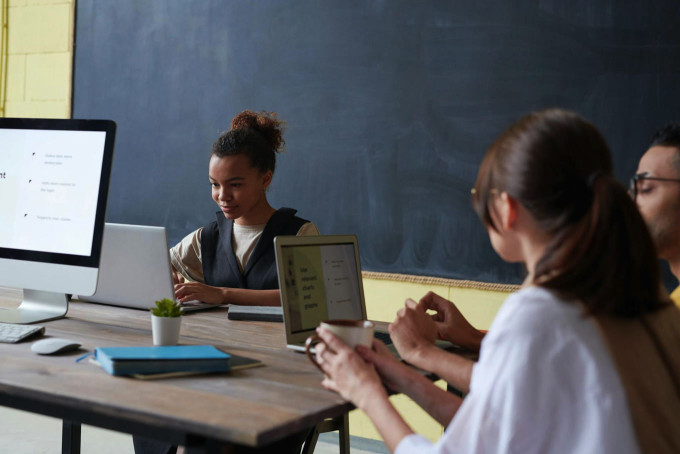 ICTが浸透しているスウェーデンの教室の様子