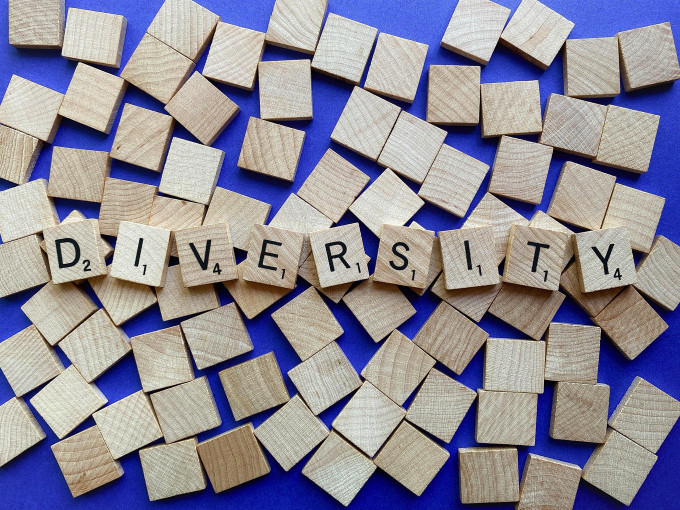 ダイバーシティー（多様性）の文字