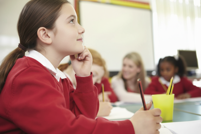 ESOLを受講する女子生徒