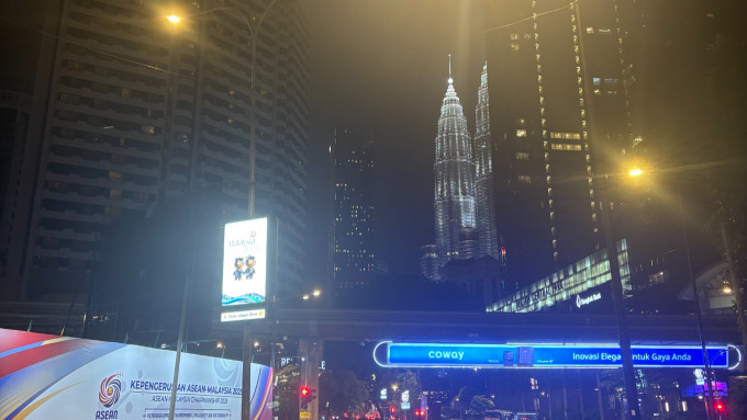 夜景が広がるマレーシア・モントキアラ